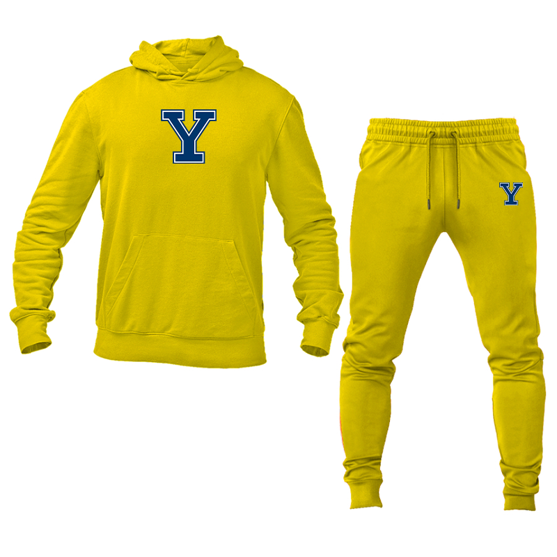 Men's  Yale Bulldogs Hoodie Joggers Set